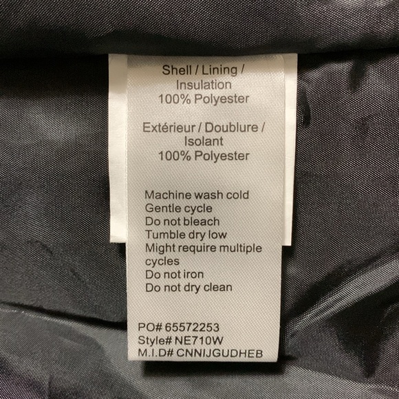 North End Women’s Pioneer Hybrid Black Sub-Down Bomber Jacket 3XL Freightliner - Picture 12 of 15